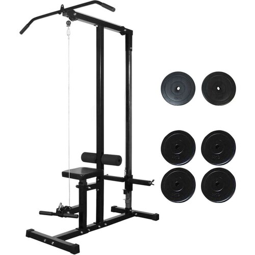 VidaXL Vadbena naprava z utežmi 40 kg Slike
