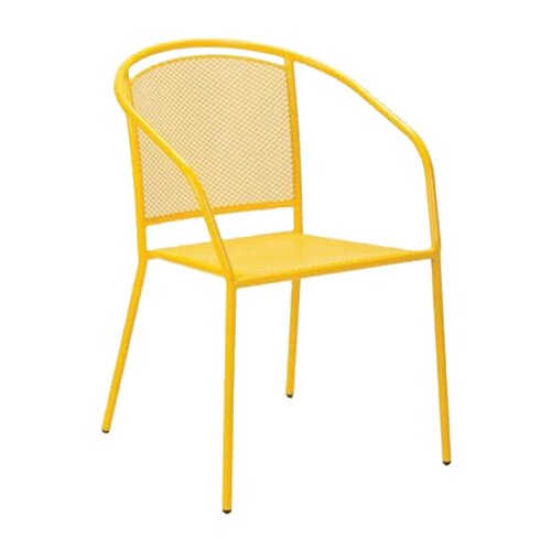 Outdorlife baštenska stolica arko metal žuta Slike