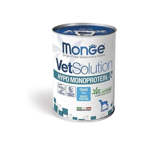 Monge vetsolution veterinarska dijeta za pse hypoallergenic monoprotein - tuna 400g Cene