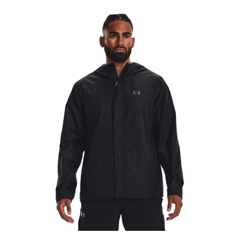 Under Armour UA Stormproof Cloudstrike 2.0 Jacket, Black/Pitch Grey - XL, (20832551)