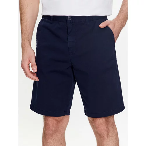United Colors Of Benetton Kratke hlače iz tkanine 4UN459548 Mornarsko modra Regular Fit