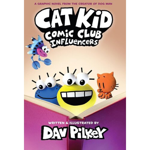 HarperCollins Publishers Dav Pilkey - Cat Kid Comic Club: Influencers, Vol. 5 Cene