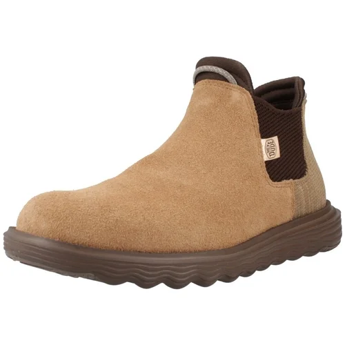 Hey Dude BRANSON BOOT SUEDE Smeđa