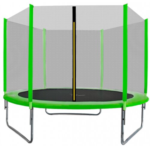  Trampolina s vanjsku sigurnosnu mrežu 180 cm Aga Sport Top MRT1006LG - svijetlo zelena Cijene