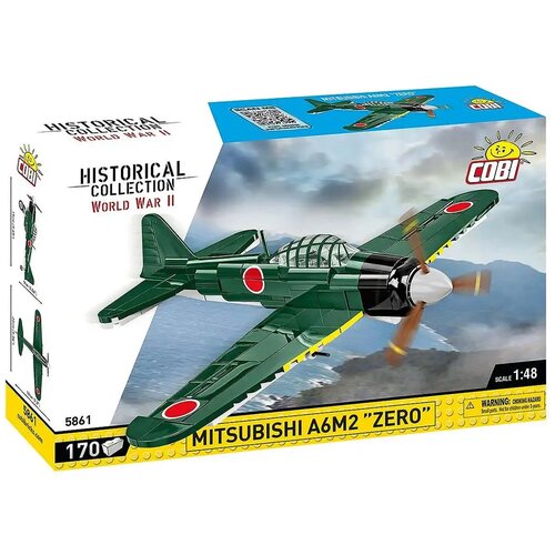 Cobi Toys COBI: Gradbeni set lovskega letala Mitsubishi A6M2 &bdquo;Zero&rdquo; (5861) Cene
