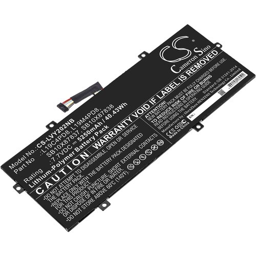VHBW Baterija za Lenovo Yoga Duet 2020, 5250 mAh Slike