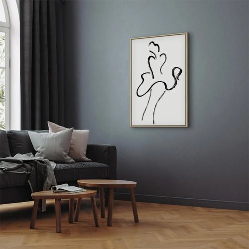  Slika - Marylin (1 Part) Vertical 80x120 U prirodnom drvenom okviru Slike