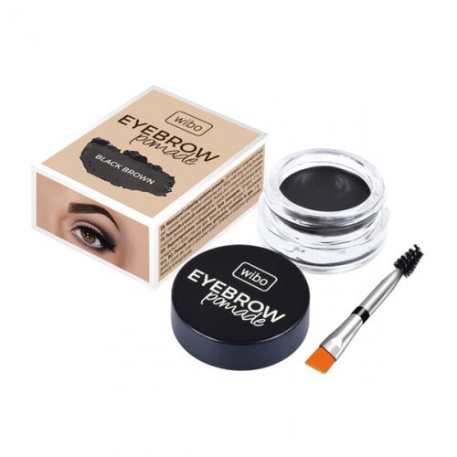 WIBO KOZMETIKA Eyebrow Pomade + četkica za oblikovanje obrva - crno braon Cijene