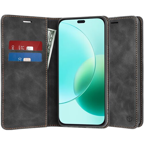 Techsuit Confy Cover preklopna torbica za Honor 400 Lite - crna Cijene