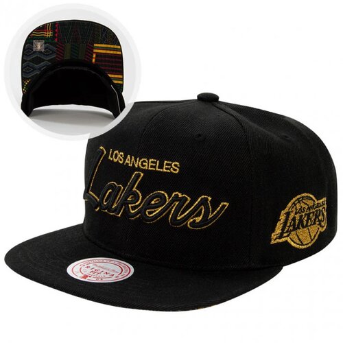 Mitchell And Ness los angeles lakers bhm script kapa Cene