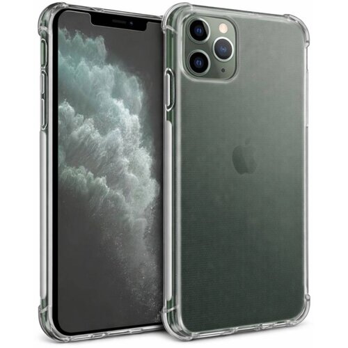 AVIZAR Premium za&scaron;čitni paket za iPhone 11 Pro Mehka torbica in kaljeno steklo 9H, Prozorno, (5000190418) Cene