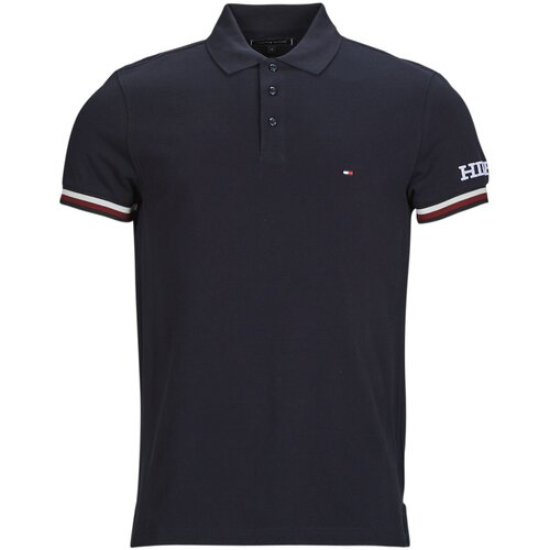 Tommy Hilfiger Polo majice kratki rokavi MONOTYPE GS CUFF SLIM POLO Slike
