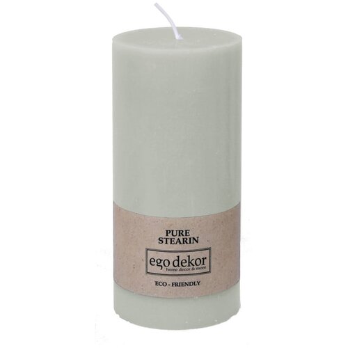 Eco candles by Ego dekor tirkizno plava svijeća Friendly, vrijeme gorenja 50 h Slike