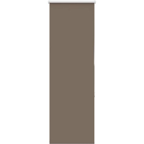 vidaXL Zatemnitvena rolo senčila kavne barve 55x130 cm, širina blaga 50,7 cm, poliester, (5000297757) Cene