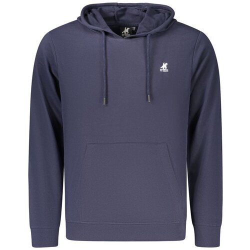  US GRAND muški plavi zip-up sweatshirt s kapuljačom Cene