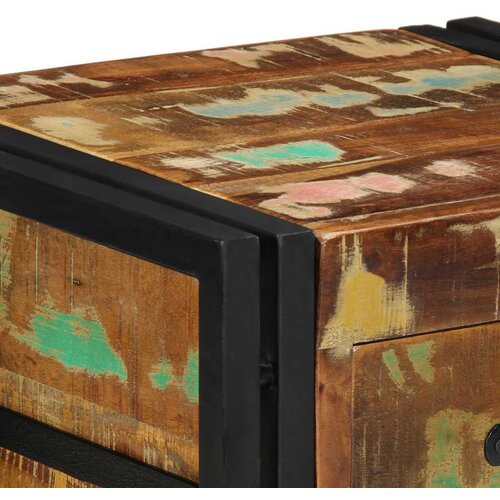  Noćni ormar 2 pcs 40 x 35 x 50 cm Čvrsto drvo iz reciklaže Slike