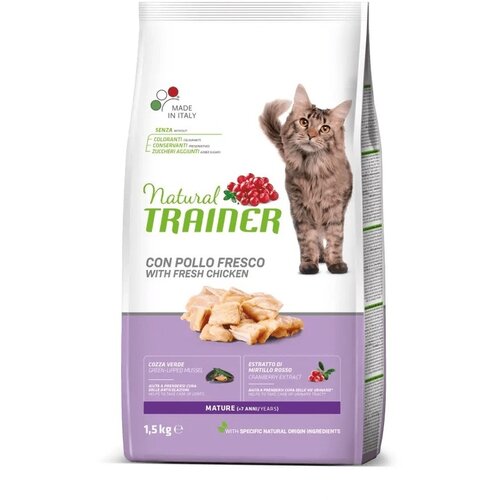 Trainer mačke Mature - Piletina 1.5kg Slike