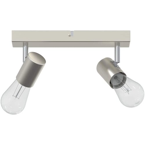  Stropni reflektor s reflektorima Nikla 26 x 6,5 x 11,5 cm Metal Slike