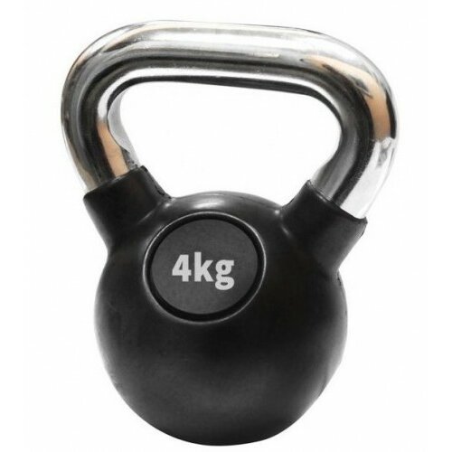 Gym Fit kettlebell 4 kg - gumirani Slike