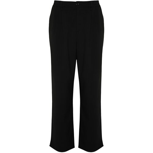 Trendyol Pants - Black - Wide leg Cene