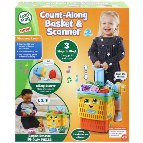 Leap Frog nakupovalna košara s skenerjem Cene