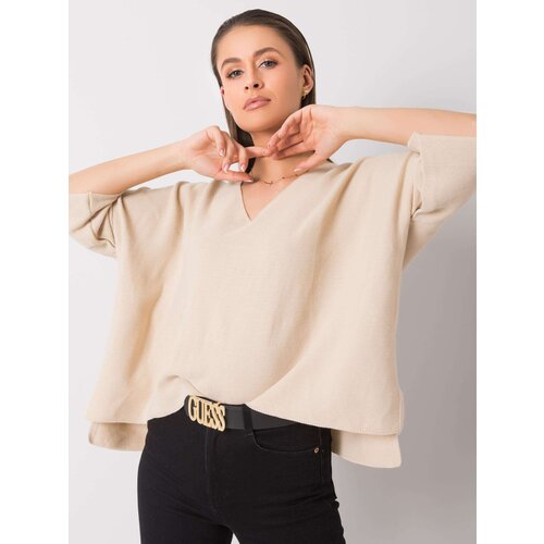 Fashion Hunters Light beige sweater Bridget RUE PARIS Slike