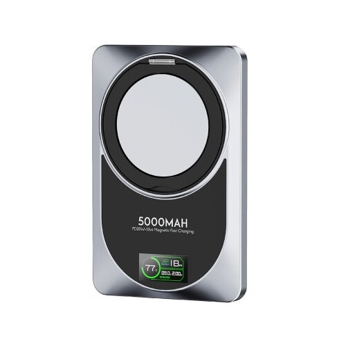 Moxom Power bank mx-pb182 360 rotate magsafe pd20w+15w magnetic fast 5000mah crni ( BAT9442 ) Slike