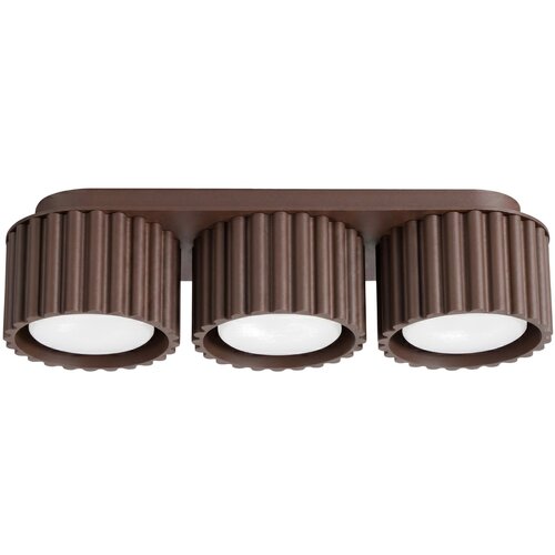 Sollux Lighting Stropna svetilka AURA 3 rjava Gx53, (5000285074) Slike