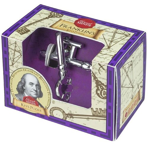 Professor Puzzle Drvena mini slagalica &amp;ndash; Franklin Slike