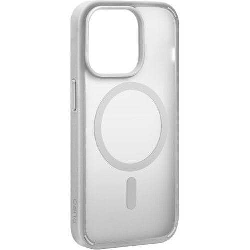 Puro Maska za mobilni telefon Gradient, iPhone 15 Pro, Siva Slike