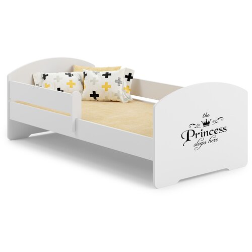 Kobi Furniture Enojna postelja Luk 140x70 z umetniškim delom - Princeska, (21960889) Cene