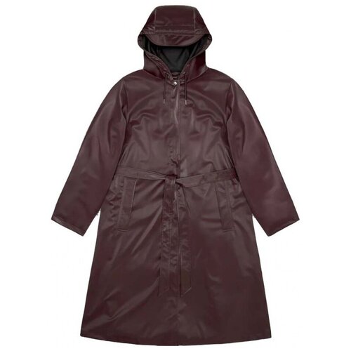 Rains Vetrovke A LINE LONGER W JACKET W3 Bordo Slike