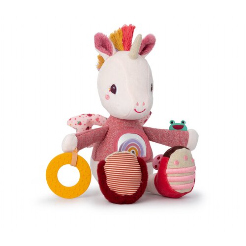 Lilliputiens® tekstilna igrača z aktivnostmi – samoroginja Lena Cene