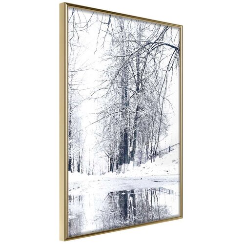  Poster - Snowy Park 30x45 Slike