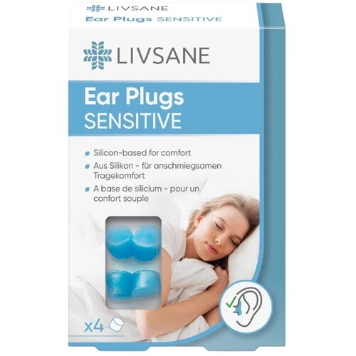 LIVSANE čepovi za uši sensitive, 4 komada Cene