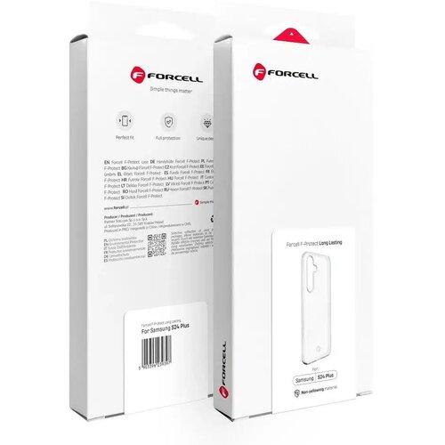  Futrola za Samsung S24 PLUS F-Protect dugotrajna prozirna Slike