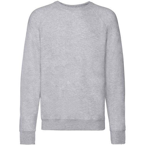Fruit Of The Loom Szara bluza męska Lightweight Raglan Sweat Slike