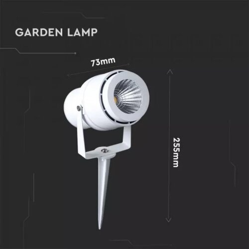  LED spolja&amp;scaron;nja lampa LED/12W/100-240V IP65, bela - zeleno svetlo Slike