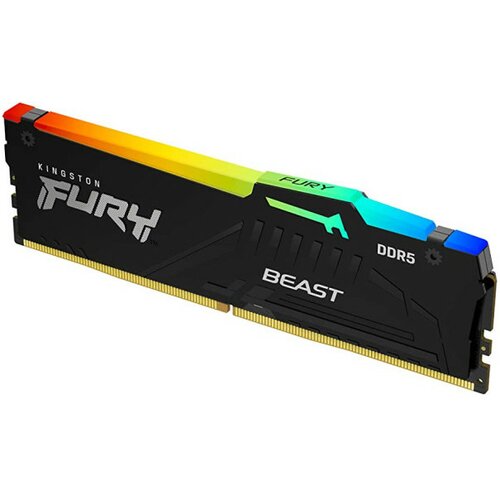 Ram DIMM DDR5 16GB 5200 Kingston Fury Beast RGB, KF552C36BBEA-16 Cene