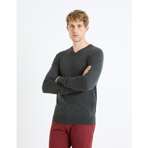 Celio Wool sweater Semeriv merino - Men's Slike