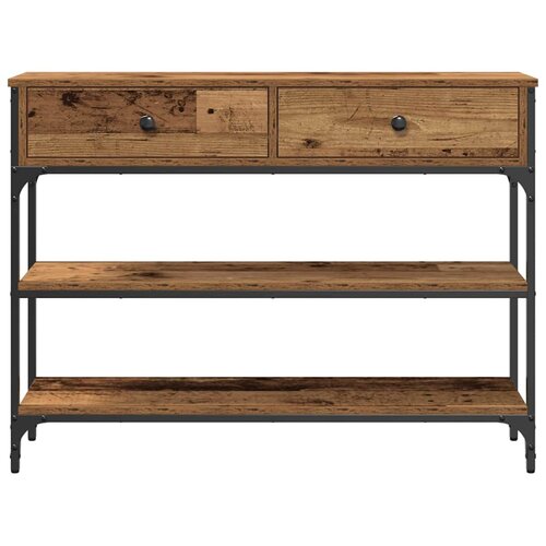  Konzolna stolica Staro drvo 100 x 25 x 75 cm Konstruirano drvo Slike