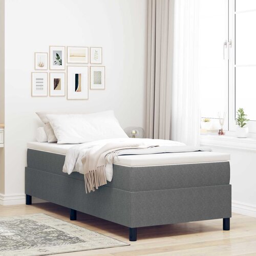  Krevetna platforma Svijetlo siva 100 x 200 cm Kordura tekstil Cene