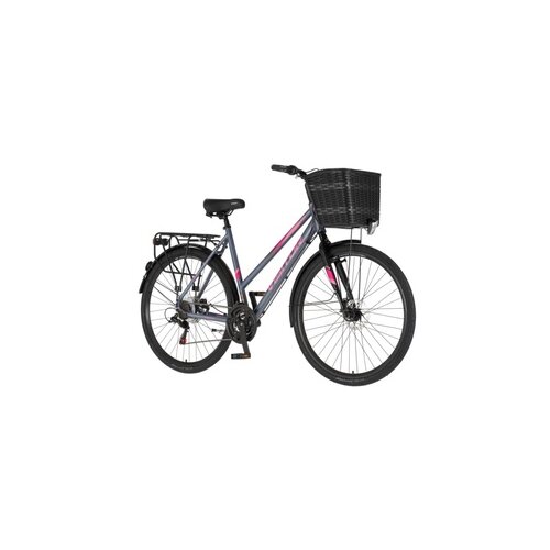 Visitor bicikl city crx city 28" alu 21" disk dupli 18 brzina 167-192cm (l/xl) sivi perla uv sjaj 1282124 Cene