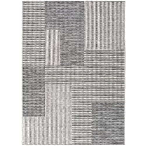 Universal sivi vanjski tepih Cork Squares, 130 x 190 cm