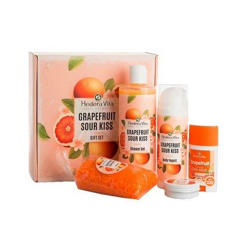 Hedera Vita gift set - grapefruit sour kiss Slike