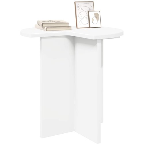  Bocni stol 2 pcs Bijela &amp;Oslash; 39 x 38 cm Konstruirano drvo Slike