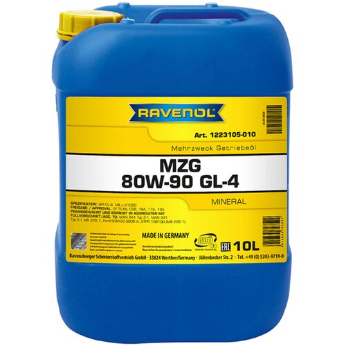 RAVENOL Ulje za menjače MZG 80W-90, 10 l Cene