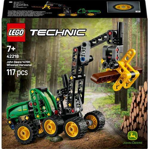 Lego technic - john deere 1470H kombajn sa točkovima (42218) Slike