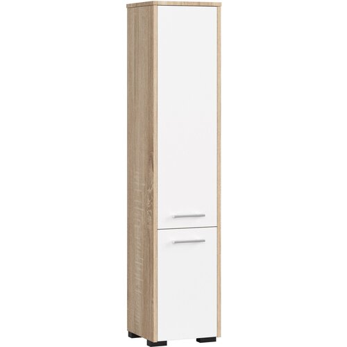 AKORD KABINET ZA KOPALNICO FIN STOLP 30 2D 140cm SONOMA / BELO, (21714062) Cene