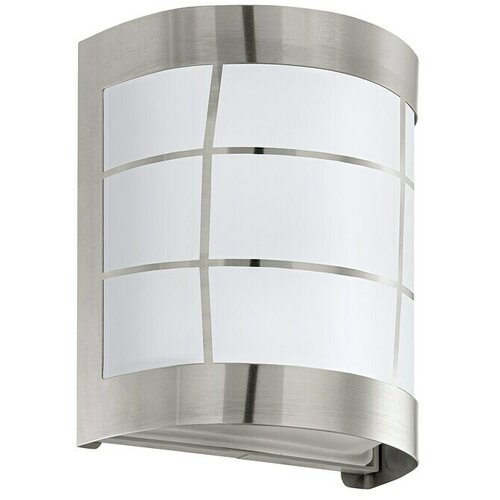 Eglo Vanjska zidna LED svjetiljka (4 W, 14 x 11 x 15,5 cm, Plemeniti čelik, IP44) Slike